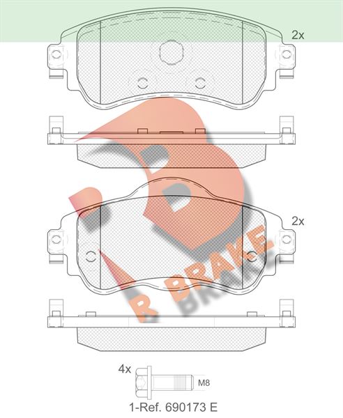 Renault Clio 2 Ön Fren Balatası 