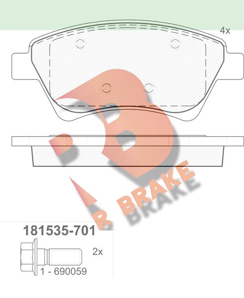 Renault Scanic Ön Fren Balatası