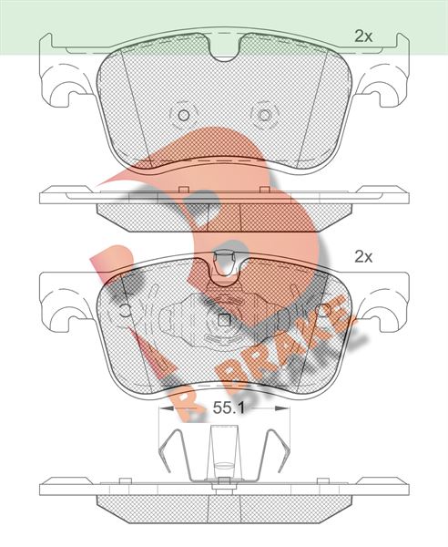 Citroen C4 / peugeot Partner Ön Fren Balatası