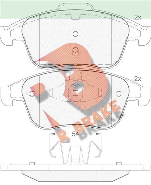 Renault Megane/Laguna Ön Fren Balatası