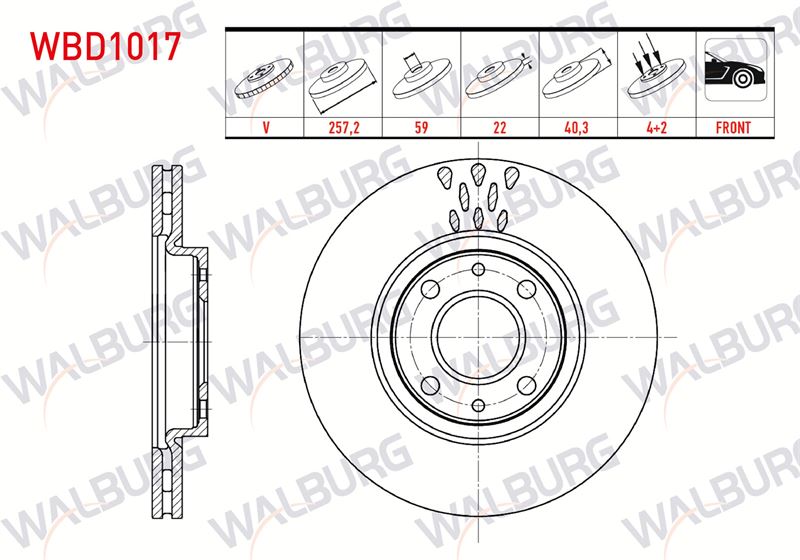 Peugeot Bipper Ön Fren Diski