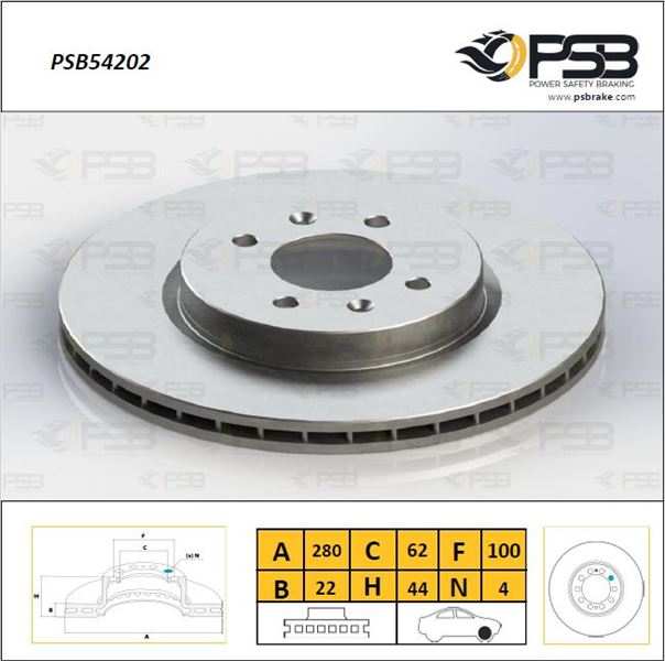 Hyundai Bayon Kia Rio Hyundai İ20 Ön Fren Diski