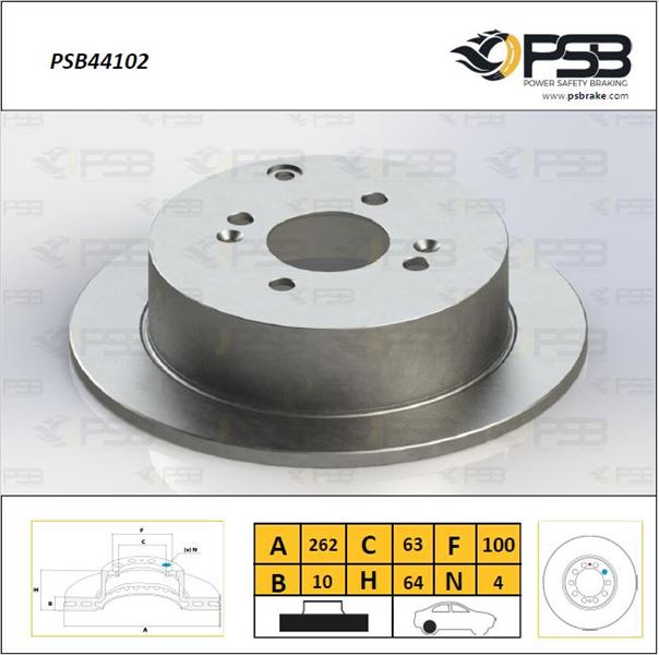 Hyundai Accent İ20 Arka Fren Diski