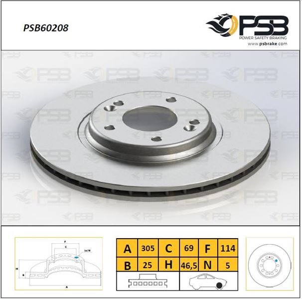 Kia Ceed Hyundai İ30 Tucson Ön Fren Diski