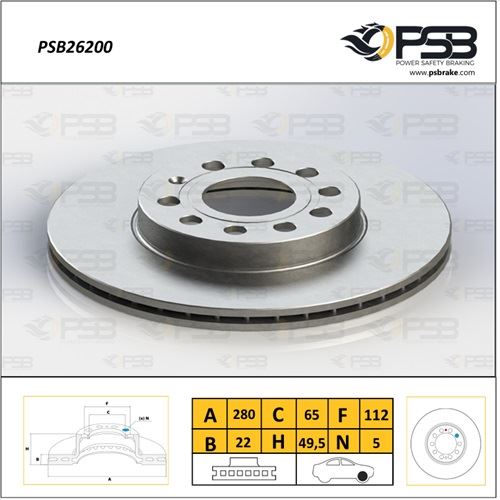 Wolksvagen Jetta Golf Ön Fren Diski