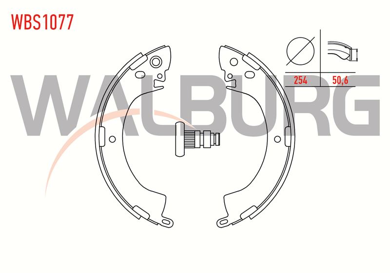 Mitsubishi Arka Pabuçlu Fren Balatası