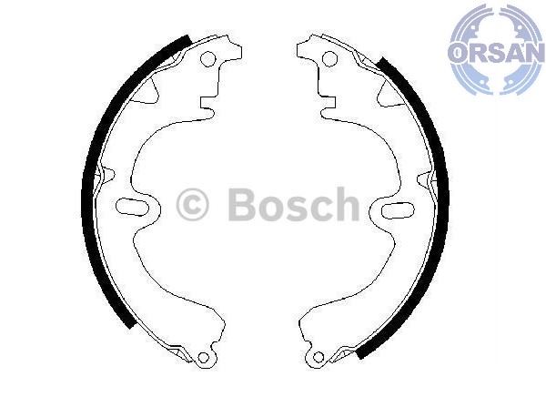 Toyota Corolla Corona Pabuçlu Arka Fren Balatası