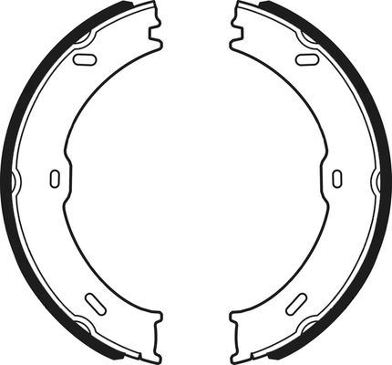 Mercedes Sprinter Wolksvagen Crafter Pabuçlu Arka Fren Balatası