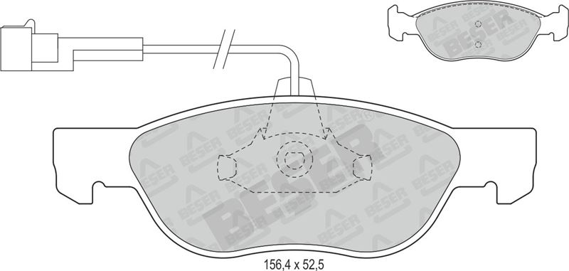 Fiat Brava Marea Ön Fren Balatası