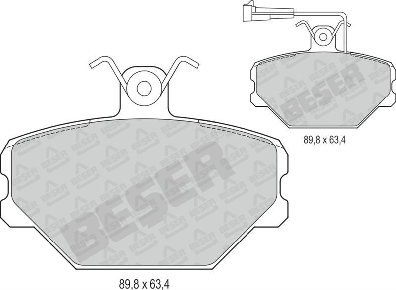 Fiat Tempra Fiat Panda Ön Fren Balatası