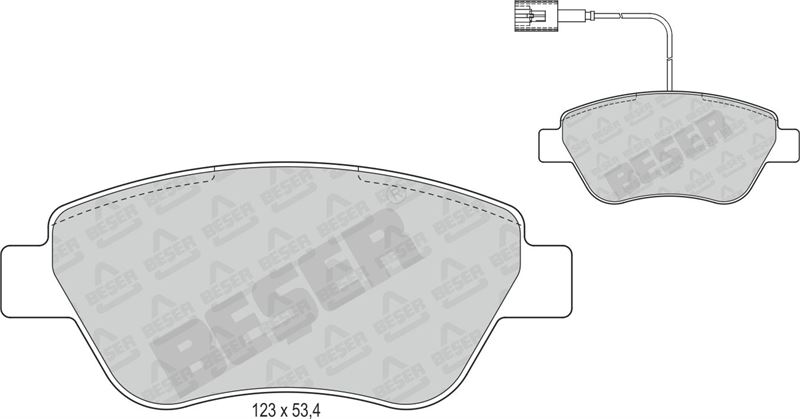 Fiat Fiorino Peugeot Bipper Ön Balata