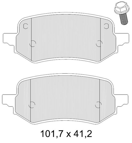 Ford Puma Arka Fren Balatası