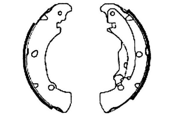 Fiat Bravo Pabuçlu Arka Fren Balatası