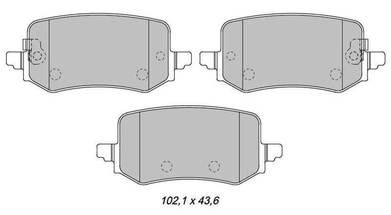 Hyundai Sonata Arka Fren Balatası 