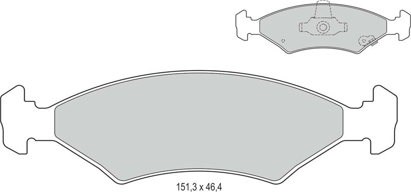 Kia Sephia Ön Fren Balatası
