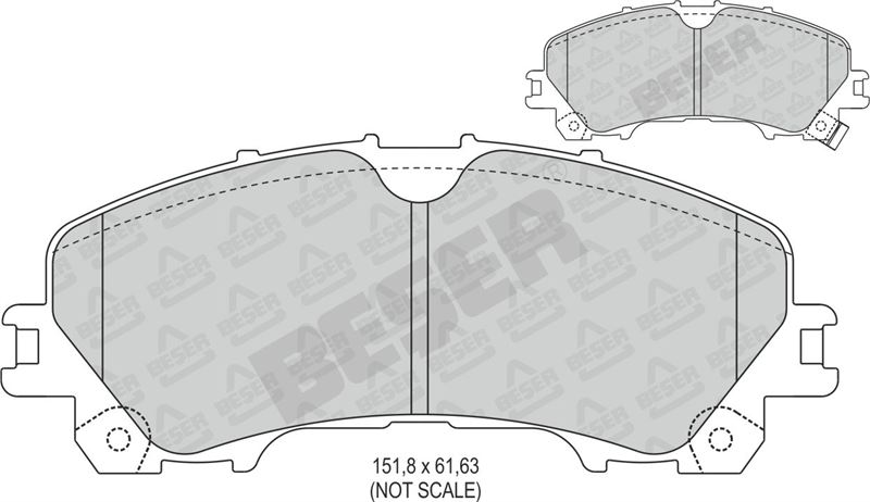 Nissan Qasqai Ön Fren Balatası