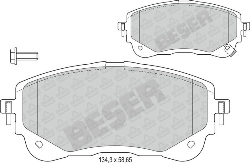 Toyota Auris Arka Fren Baalatası 