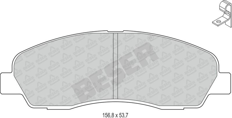 Gazelle Arka Fren Balatası